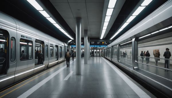 Le réseau de métros et transports locaux